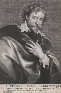 D. Petrus Paulus Rubbens Eques by Paulus Pontius
